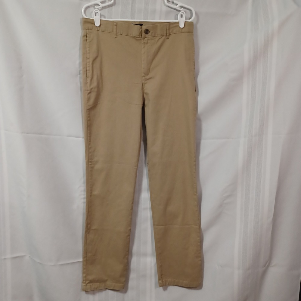The Children's Place Chino Pants Boys 18 Flax Tan 3015466 Adjustable Waist